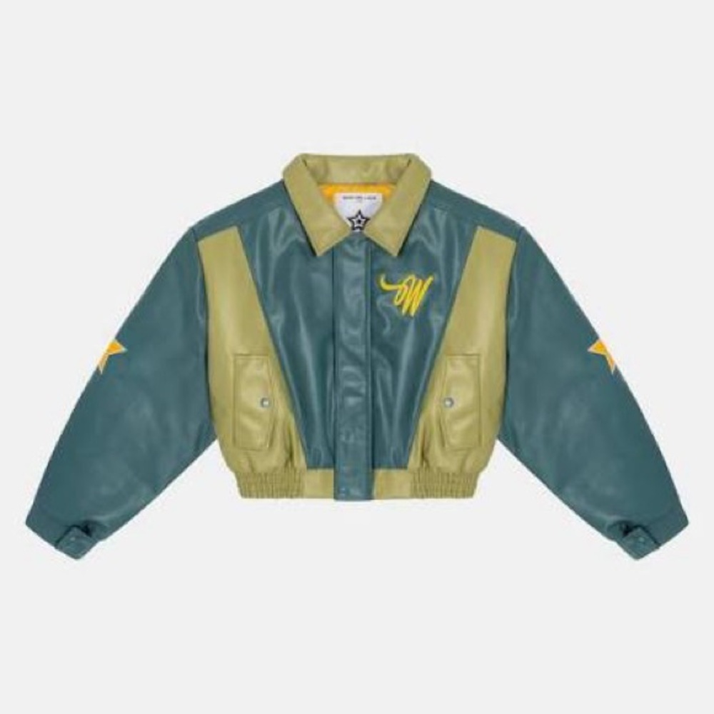 Wish me luck cropped Jacket size XL